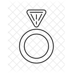 Wedding ring diamond  Icon