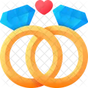 Wedding Ring Ring Diamond Ring Icon