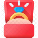 Wedding Ring Ring Diamond Ring Icon