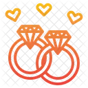 Ring Diamond Love Icon