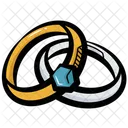 Wedding Ring Ring Diamond Ring Icon