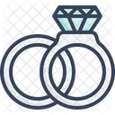 Wedding Rings Ring Engagement Icon