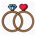 Wedding Rings Icon