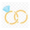 Wedding rings  Icon