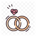 Wedding rings  Icon