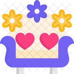 Wedding Sofa  Icon