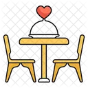 Table Wedding Celebration Icon