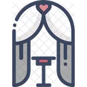 Ceremony Celebration Wedding Arch Icon