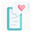 Talk Message Heart Icon