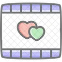 Love Card Greetings Valentine Card Icon
