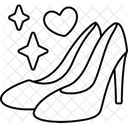 Wedding Woman Shoes  Icon