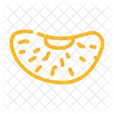 Wedge Mandarin Clementine Icon