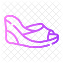 Wedges Footwear Heels Icon