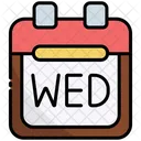 Wednesday Time Minute Icon