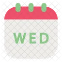 Wednesday calendar  Icon