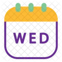 Wednesday calendar  Symbol