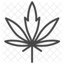 Weed Canabis Leaf Icon