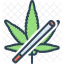 Weed Cannabis Drug Icon