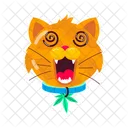 Weed Cat  Icon