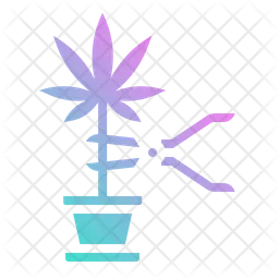 Weed cutting  Icon