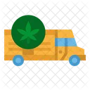 Marijuana Shipping Delivery Icon