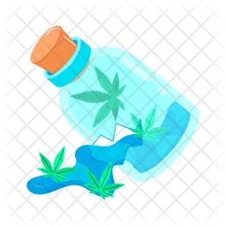 Weed Drink  Icon