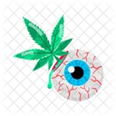 Weed Eye  Icon