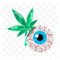 Weed Eye  Icon