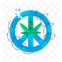 Weed Peace  Icon