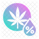 Weed percentage  Icon