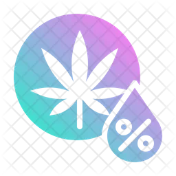 Weed percentage  Icon