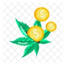Weed Price  Icon