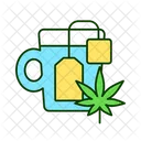 Weed Tea Cannabis Icon