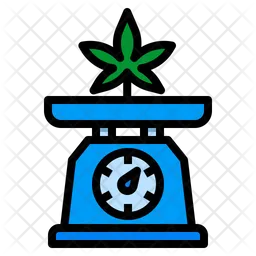 Weed Weigh Scale  Icon