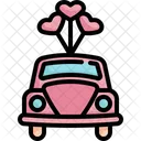 Car Travel Honeymoon Icon
