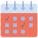 Week Days Schedule Icon