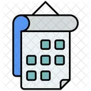 Weekly Calendar Icon