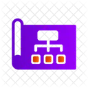 Weekly work planner  Icon