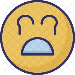 Weeping Emoji Icon