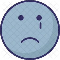 Weeping Emoji Icon