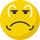Weeping Sad Baffled Emoticon Icon