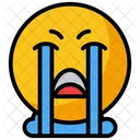 Weeping Emoji  Icon