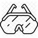 Trail Schutz Brille Symbol