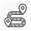 Weg Strasse Pfad Symbol