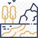 Weg Im Freien Baum Symbol