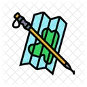 Wanderweg Karte Pol Symbol