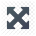 Weg Richtung Pfeil Symbol