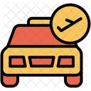 Auto Taxi Flug Symbol