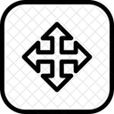 Weg Richtung Pfeil Symbol