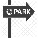 Park Wegweiser Wegweiser Symbol